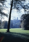 September 1963: Blick von der Luftbrcke zum Oberen Schloss