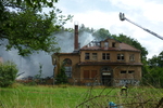 14.08.2011: Gebude in Flammen