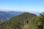 22.04.2019: Bayerischer Wald - Blick von unterhalb des Groen Osser zum Kleinen Osser