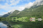 28.07.2021: Berchtesgadener Land - Blick ber den Hintersee bei Ramsau