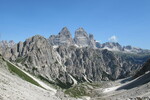 21.07.2021: Dolomiten - Blick zur Sdseite der Drei Zinnen