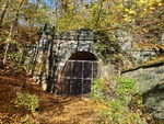 Westportal des Hainbergtunnels am 01.11.2024