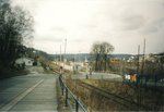 Bahnbergang der Beethovenstrae in Greiz, Blickrichtung Greiz