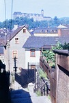 Juli 1963: Blick von der Himmelsleiter zum Oberen Schloss