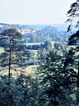 September 1964: Blick vom Weien Kreuz