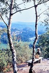 September 1964: Blick vom Weien Kreuz