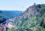 15.08.1965: Hoher Stein im Gltzschtal mit Papierfabrik
