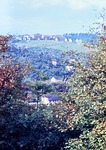 Anfang Oktober 1963: Blick von der Schönsicht nach der AWG-Siedlung am Salzacker (Tannendorf)