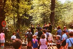 15.05.1971: Jagdhorn-Blasen zum Waldfest in Weidmanns-Ruhe (Bildhaus)
