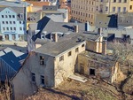 02.03.2021: Ansicht vom Schanzengarten mit Ausgang zum Garten