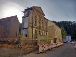 15.10.2024: Ansicht von Nordosten; Gebude nur noch zum Teil vorhanden