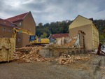 20.10.2024: Ansicht vom Nordosten; nicht mehr viel brig