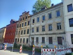 22.06.2025: die beiden Huser vor Beginn der Abbrucharbeiten