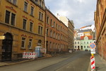 28.02.2014: Die beiden Gebude kurz vor dem Abriss