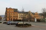 27.11.2014: Blick auf die Listnerstrae mit dem markanten Eckhaus zur Owaldstrae
