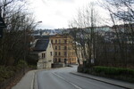 21.12.2014: Blick aus der Brauereistrae auf das Eckhaus Owaldstrae/Listnerstrae