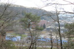 18.01.2015: Blick vom Wanderweg Gltzschmndung - Dlau nahe des Butterberges zurck
