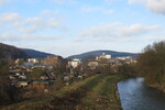 15.01.2015: Blick von der Elsterbrcke in der Mylauer Strae