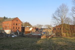 19.03.2015: Der Abriss schreitet voran; Blick von der Reichenbacher Strae.