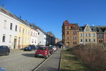 08.03.2022: Adelheidstrae mit dem Haus Nr. 10 auf der rechten Seite