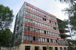 21.05.2022: Blick auf die Rckseite des Gebudes