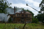 14.08.2011: Gebude in Flammen