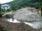 08.07.2007: Die alte Brcke ist verschwunden.