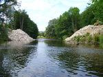 08.07.2007: Die alte Brcke ist verschwunden.