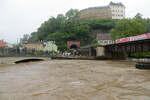 02.06.2013: Blick von der Bruno-Bergner-Strae zum Oberen Schloss
