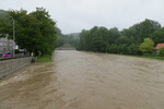 02.06.2013: Blick von der Freiheitsbrcke flussabwrts