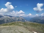 19.07.2024: Unterengadin - Blick vom Munt la Schera nach Nordwesten