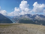 19.07.2024: Unterengadin - Blick vom Munt la Schera nach Sden