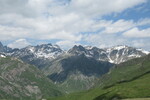 21.07.2024: Unterengadin - Blick vom Weg zwischen Alp Clnas und Alp Laret nach Nordnordwest