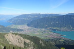 19.07.2020: Berner Oberland - Blick auf Interlaken zwischen Thunersee und Brienzersee