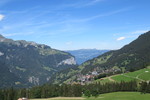20.07.2020: Berner Oberland - Blick aus der Wengernalpbahn auf Wengen
