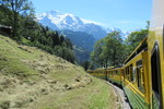 20.07.2020: Berner Oberland - Blick aus der Wengernalpbahn