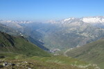 28.07.2020: Obere Surselva - Blick von der Pazolalcke in Richtung Westen ber Andermatt