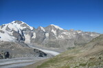 31.08.2020: Oberengadin - Blick auf Piz Bernina und Piz Morteratsch