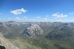 31.08.2020: Oberengadin - Blick vom Sass Queder in Richtung Norden
