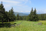 19.05.2018: Altvatergebirge - Blick von der Zufahrtstrae des Altvater