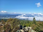 02.10.2025: Fichtelgebirge - Blick von der Ksseine auf Ochsenkopf und Schneeberg