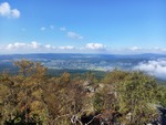 02.10.2025: Fichtelgebirge - Blick von der Ksseine; rechts der Ochsenkopf
