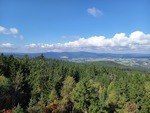 02.10.2025: Fichtelgebirge - Blick vom Burgstein auf Ochsenkopf und Schneeberg