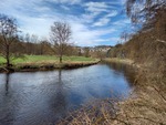 05.04.2026: Thüringen (Sonstiges) - Saale bei Blankenberg, Blick flussabwärts nach Blankenstein