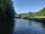 31.05.2025: Erzgebirge - Holzbrcke ber die Zschopau in Hennersdorf