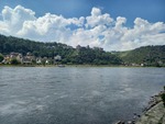 25.07.2025: Rhein - Blick von St. Goarshausen ber den Rhein