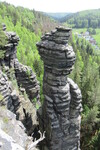 17.05.2023: Schsische Schweiz - am Kanzelturm im Bielatal
