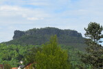 18.05.2023: Schsische Schweiz - Blick von der Goethestrae in Knigstein zum Lilienstein