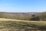 05.03.2018: Vogtland - Blick von Netzschkau auf die Gltzschtalbrcke