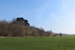 02.04.2018: Harz - Gegensteine bei Ballenstedt; vorn Kleiner, hinter Groer Gegenstein